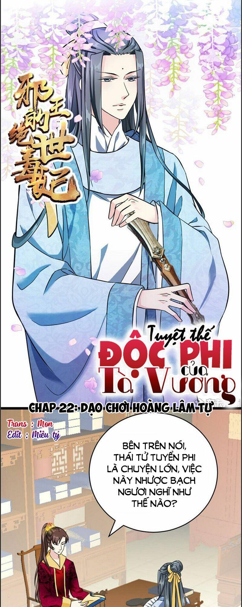 Tuyệt Thế Độc Phi Của Tà Vương: Chapter 22