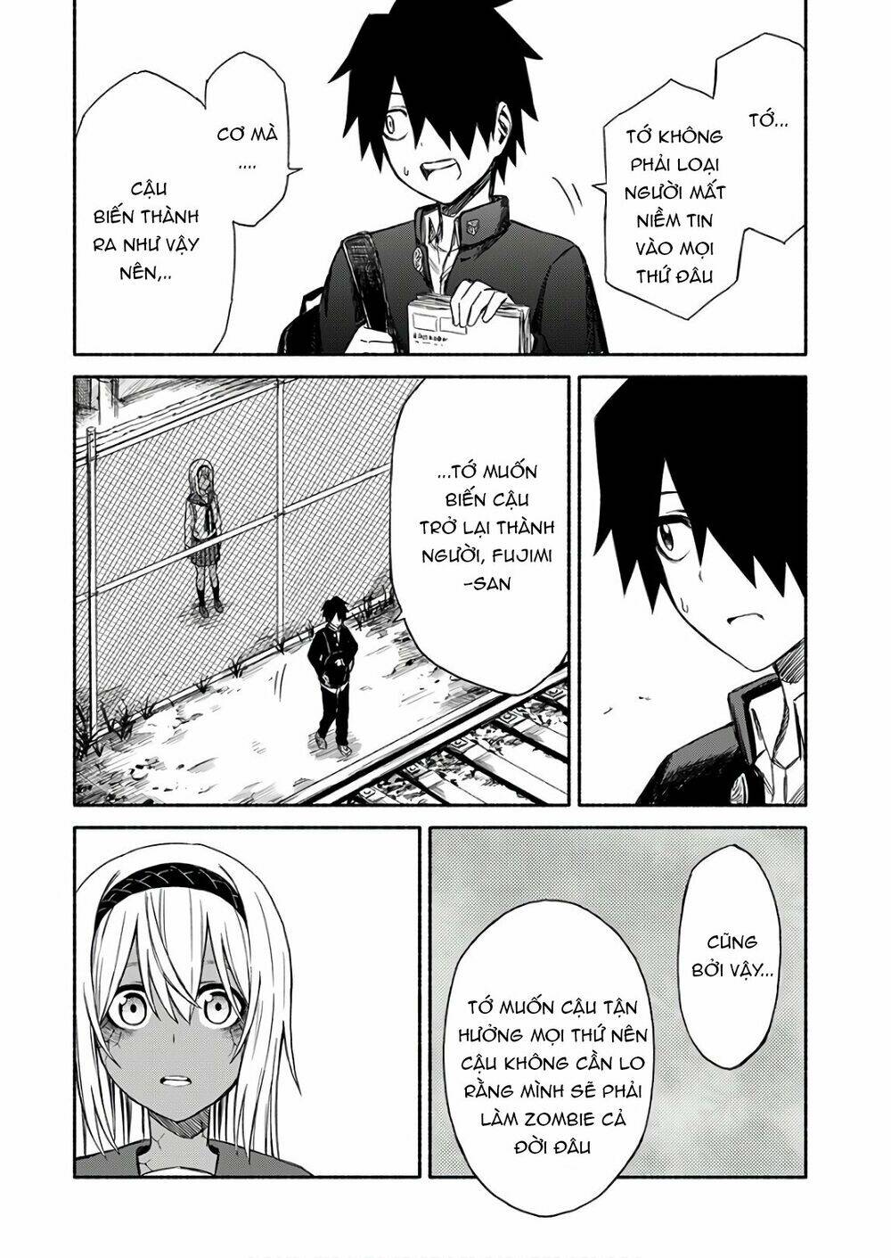 Zombi Shoujo No Fujimi-San: Chapter 4