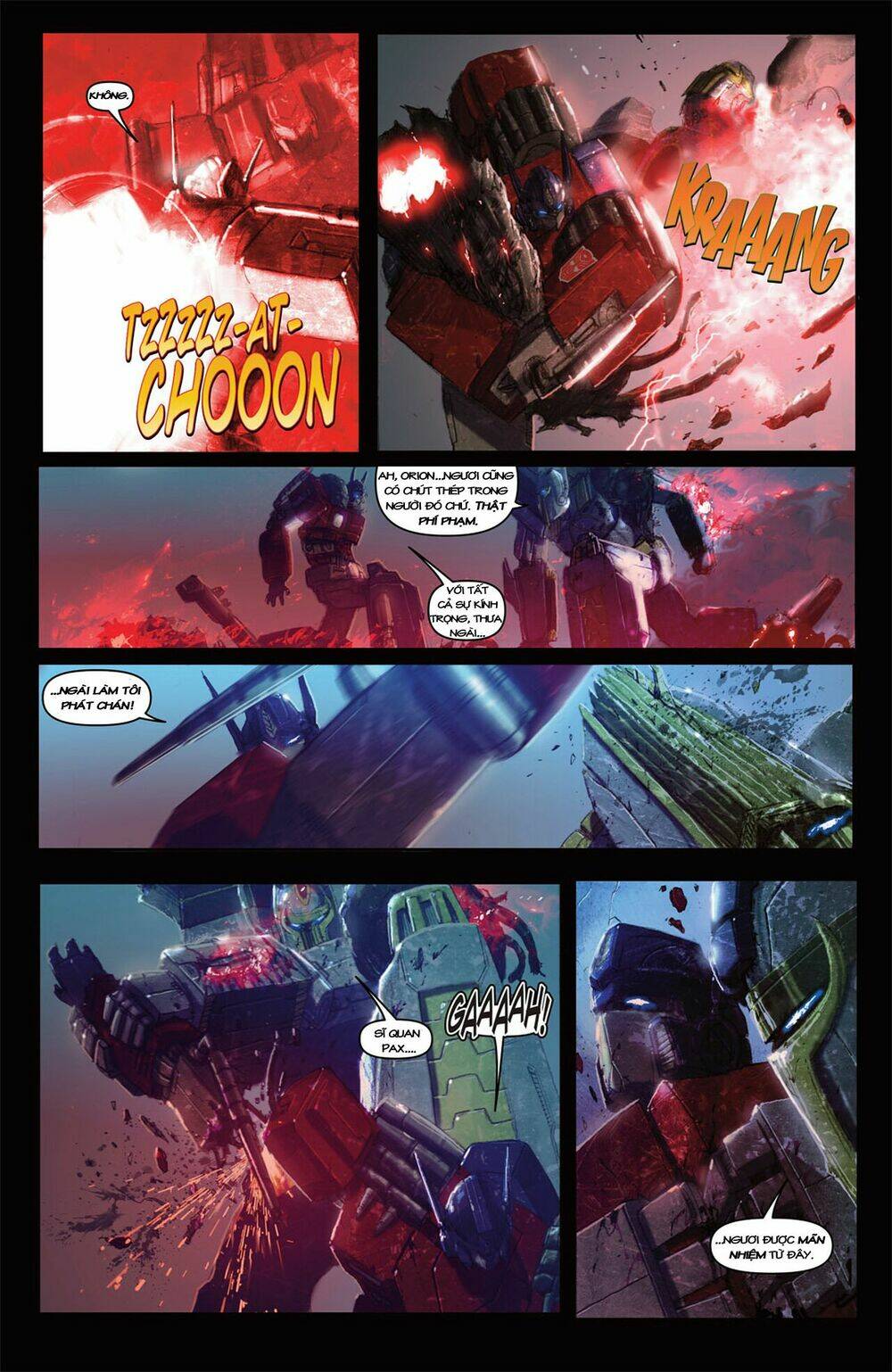The Tranformers - Autocracy: Chapter 8