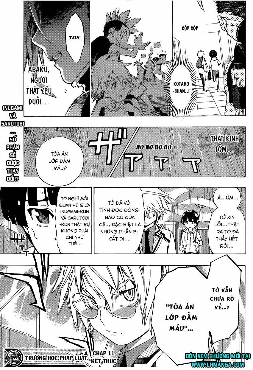 Gakkyuu Houtei: Chapter 11