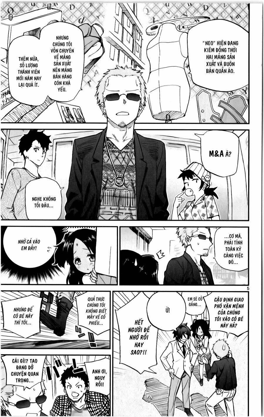 Ichiba Kurogane Wa Kasegitai: Chapter 14