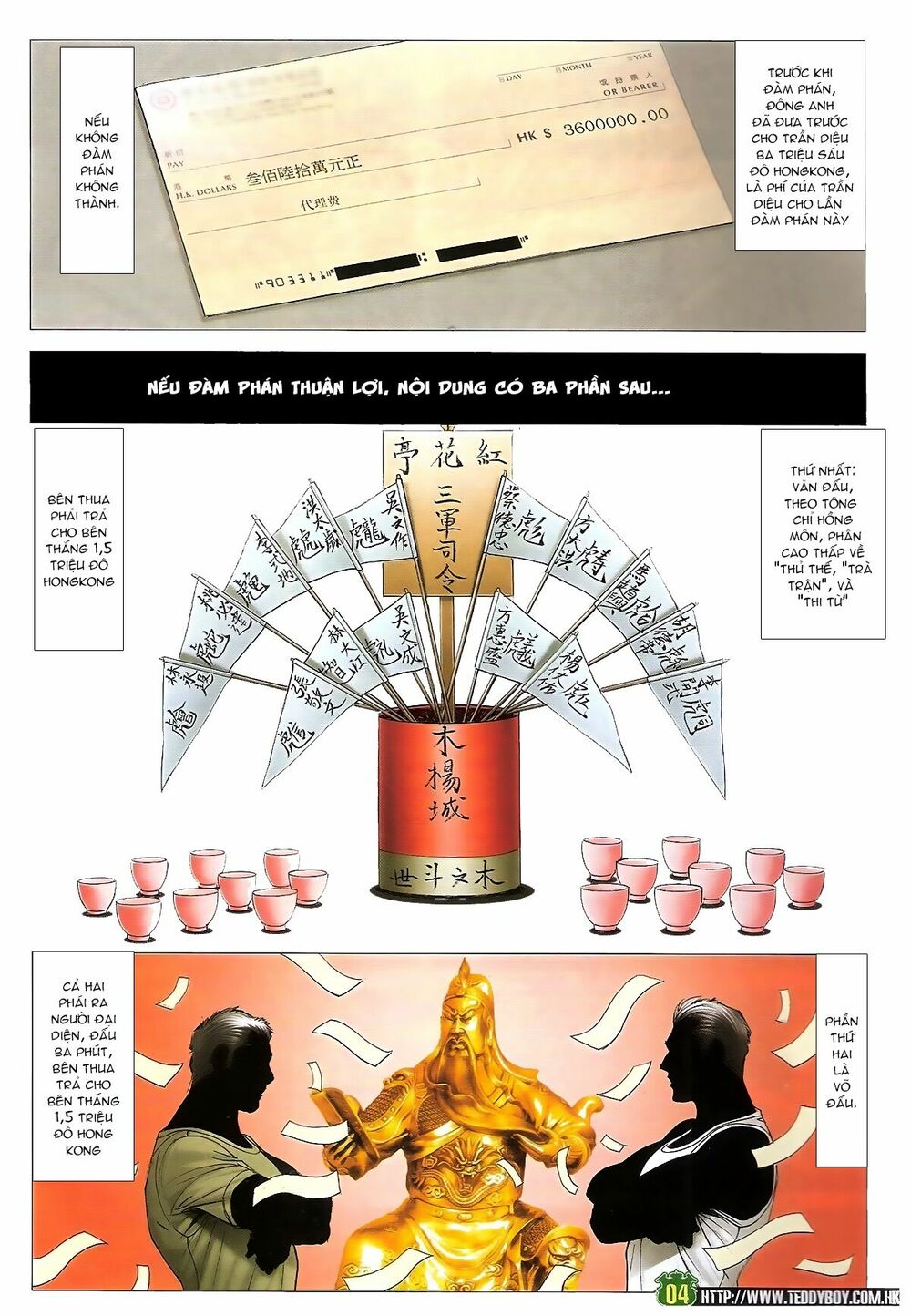 Người Trong Giang Hồ: Chapter 1714: Trần Diệu vs Cổ Hoặc Luân