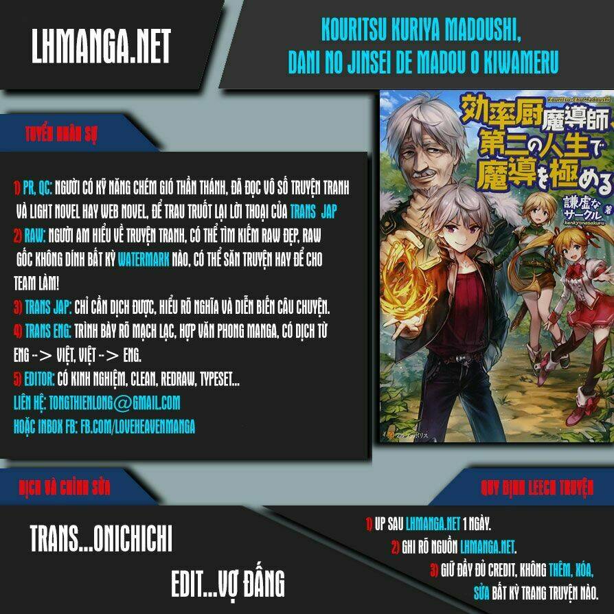Kouritsu Kuriya Madoushi, Dani No Jinsei De Madou O Kiwameru: Chapter 10