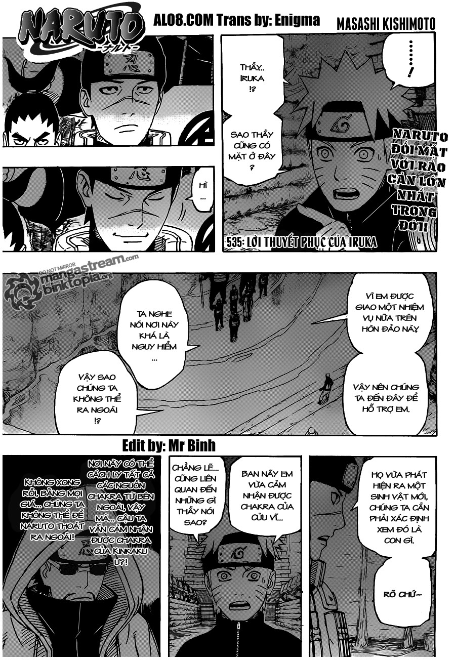 Naruto: Chapter 535