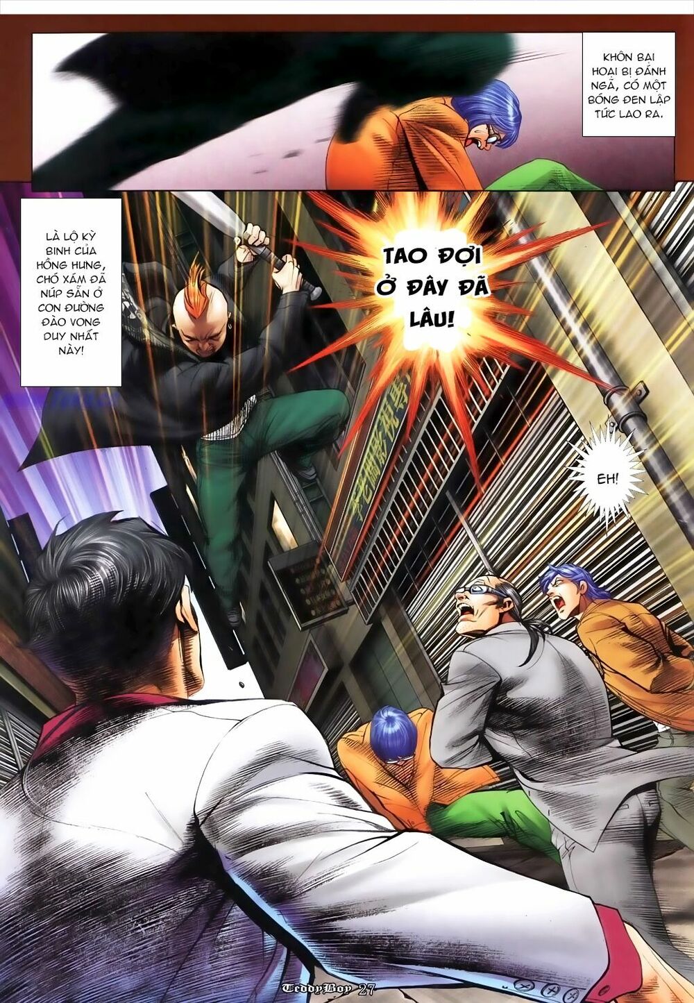 Người Trong Giang Hồ: Chapter 1082: Chạy
