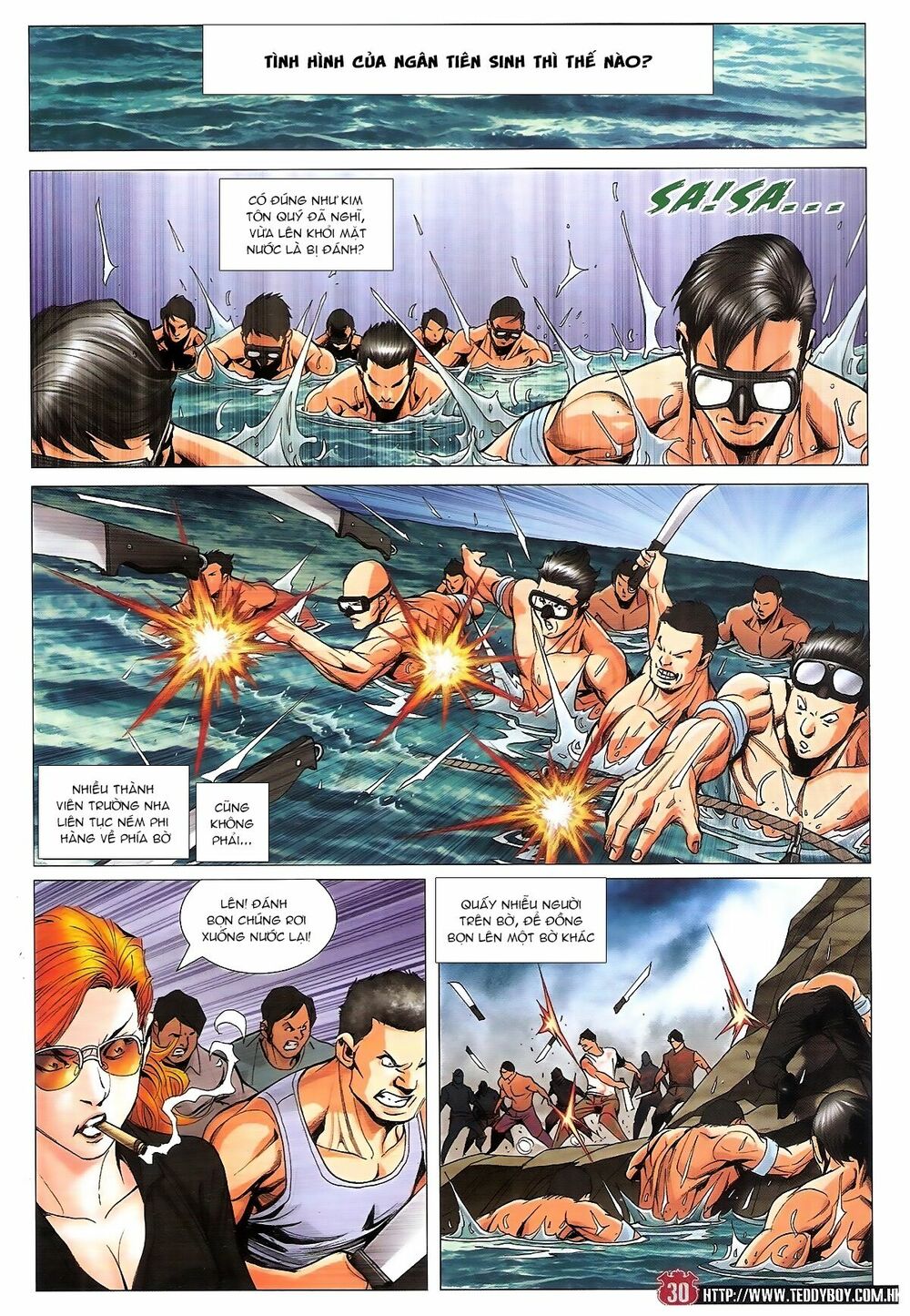 Người Trong Giang Hồ: Chapter 1840: Đại Phi ác chiến Kim Tôn Quý