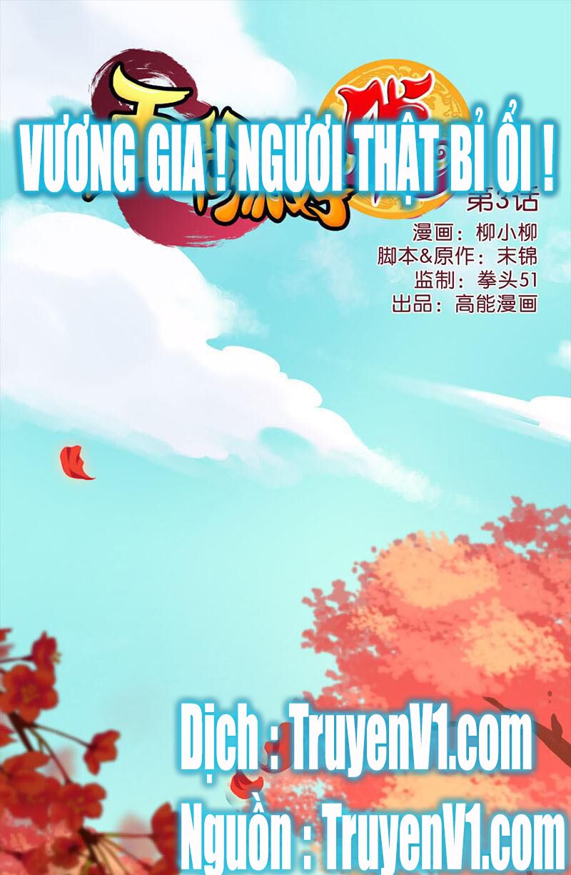 Vương Gia ! Ngươi Thật Bỉ Ổi !: Chapter 3