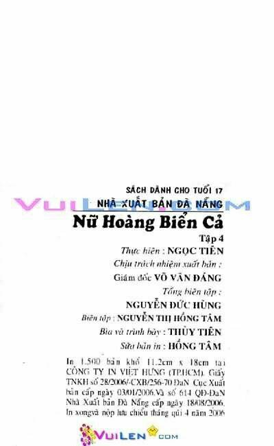 Nữ hoàng biển cả: Chapter 4