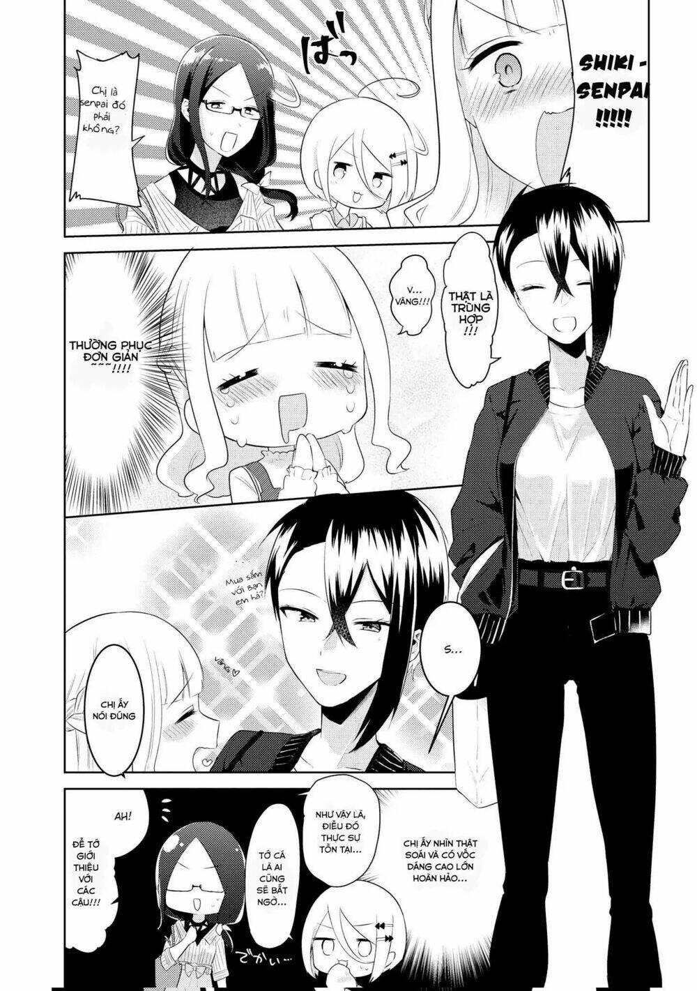 Ikemen Sugidesu Shiki-Senpai!: Chapter 3