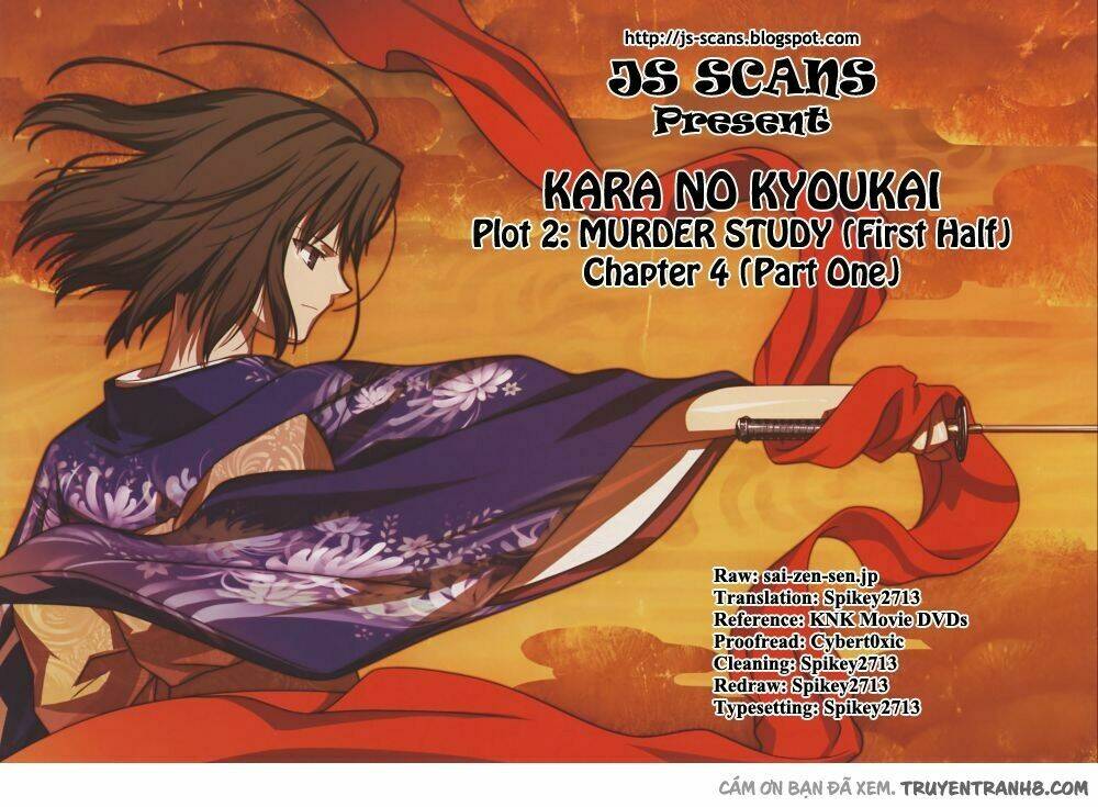 Kara No Kyoukai - The Garden Of Sinners: Chapter 4