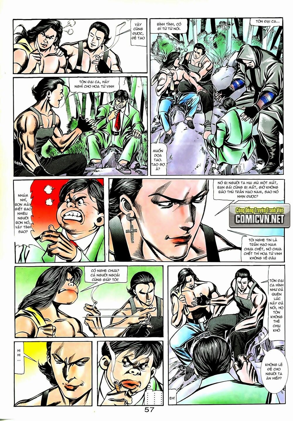 Người Trong Giang Hồ: Chapter 71: Siêu cấp bạo hành