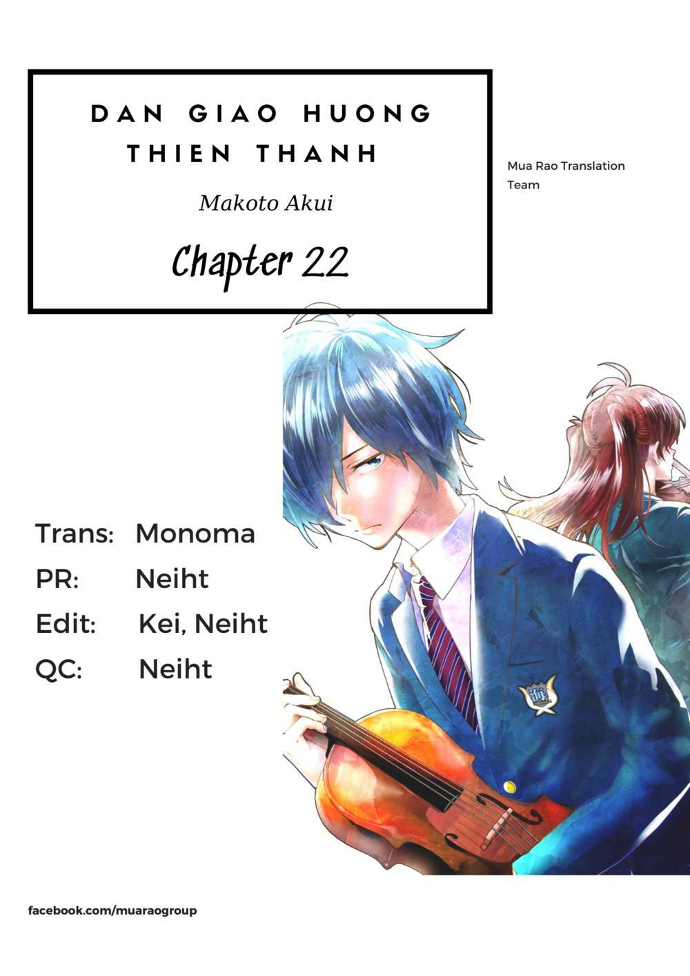 Dàn Giao Hưởng Thiên Thanh - Ao No Orchestra: Chapter 22