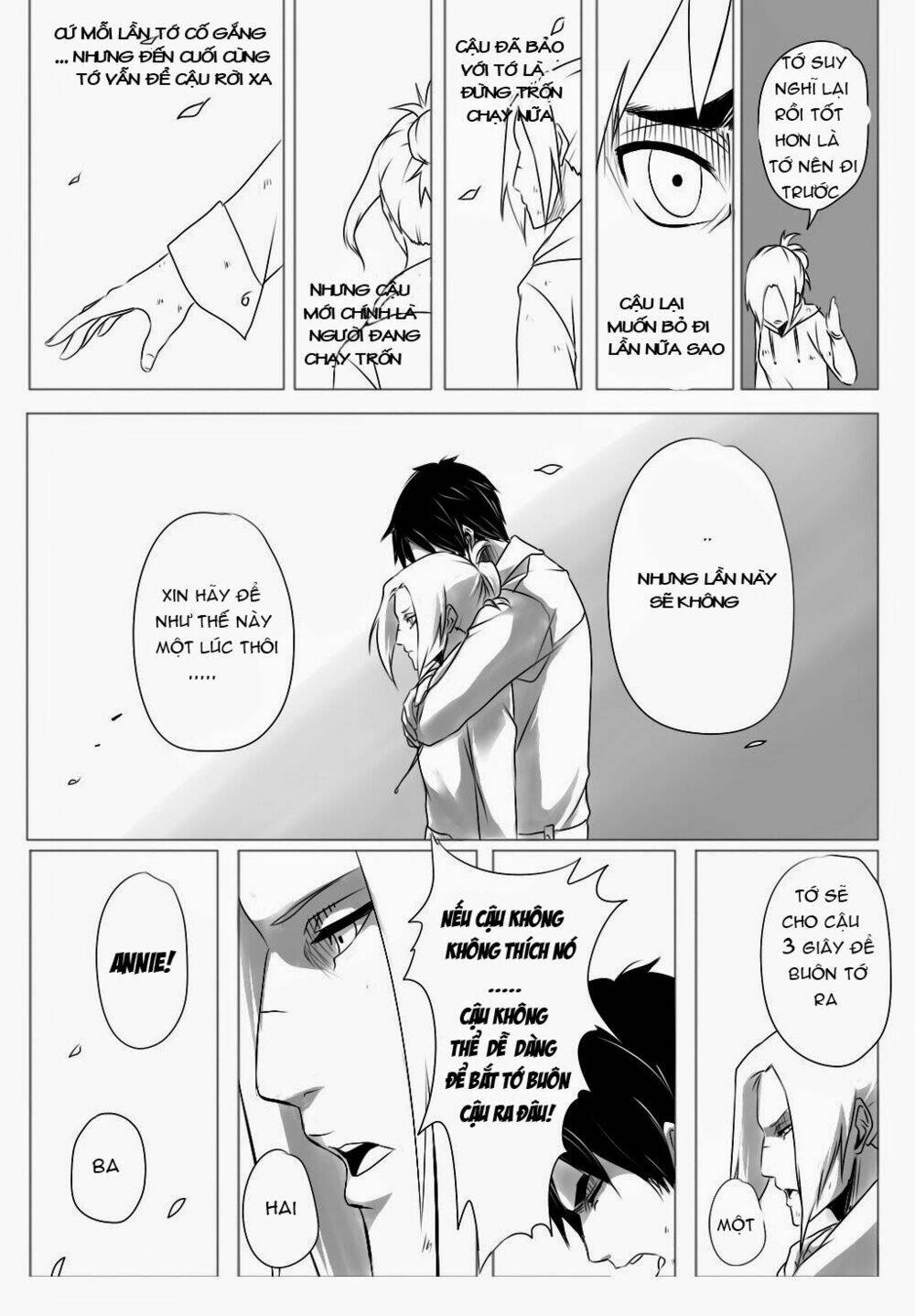 Đại Chiến Titan - Doujinshi Về Cuộc Tình Tay 4: Chapter 3