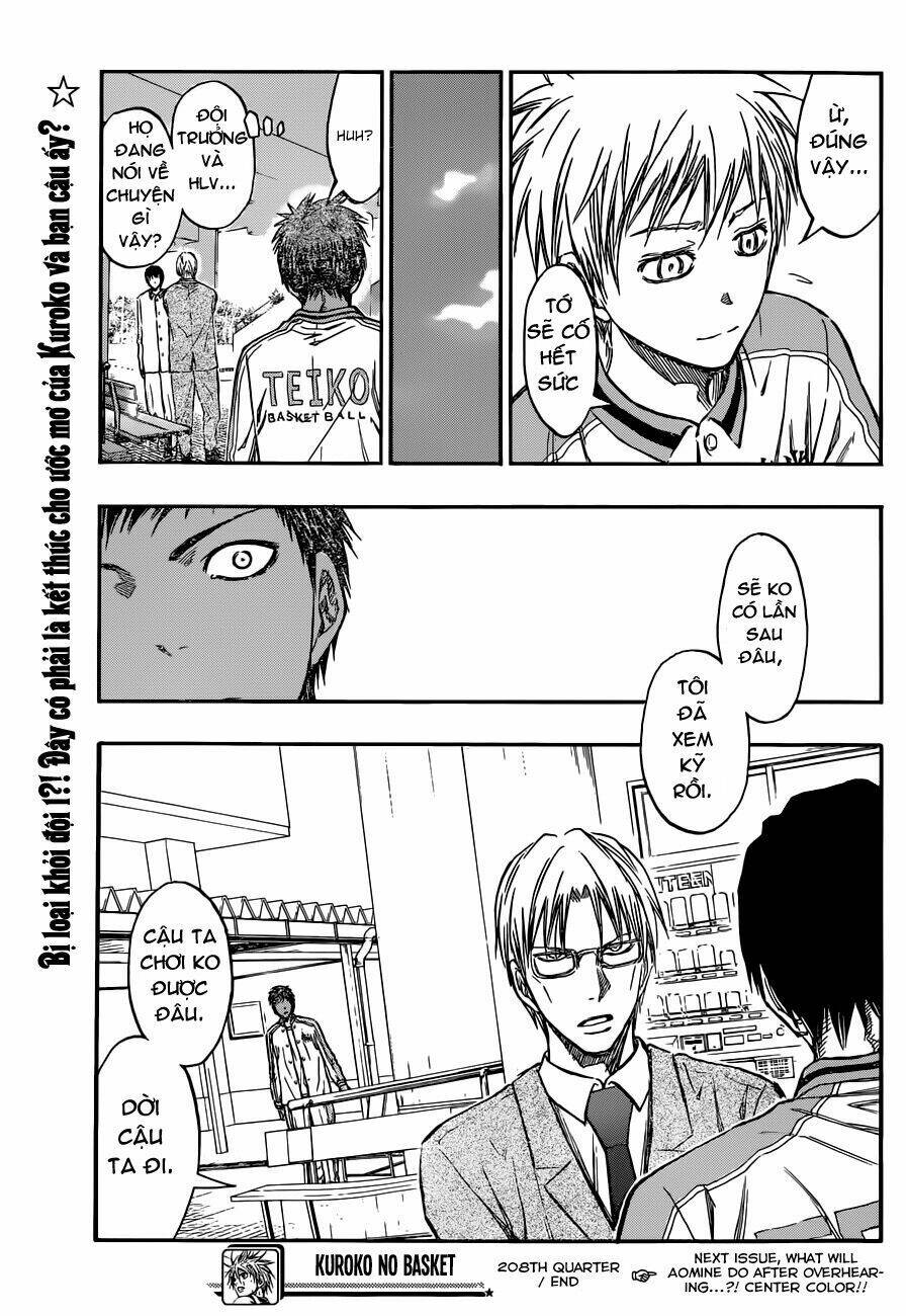 Vua Bóng Rổ Kuroko: Chapter 208