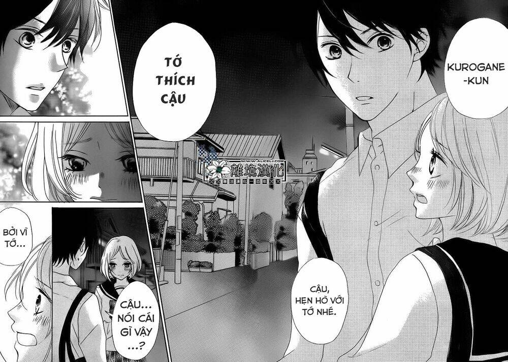 Oshiete, Kurogane-Kun: Chapter 4