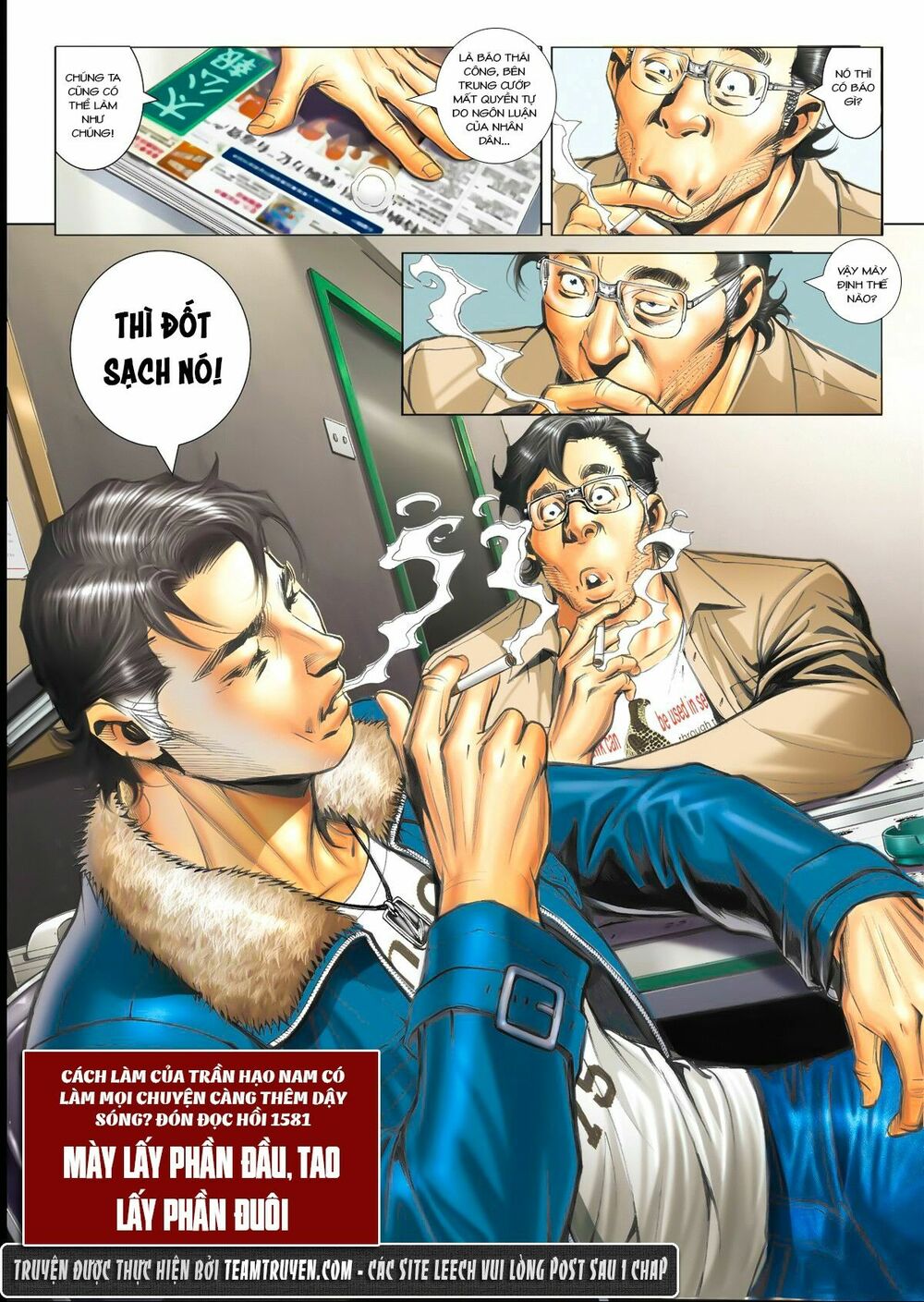 Người Trong Giang Hồ: Chapter 1580: Đốt Sạch Báo Thái Công