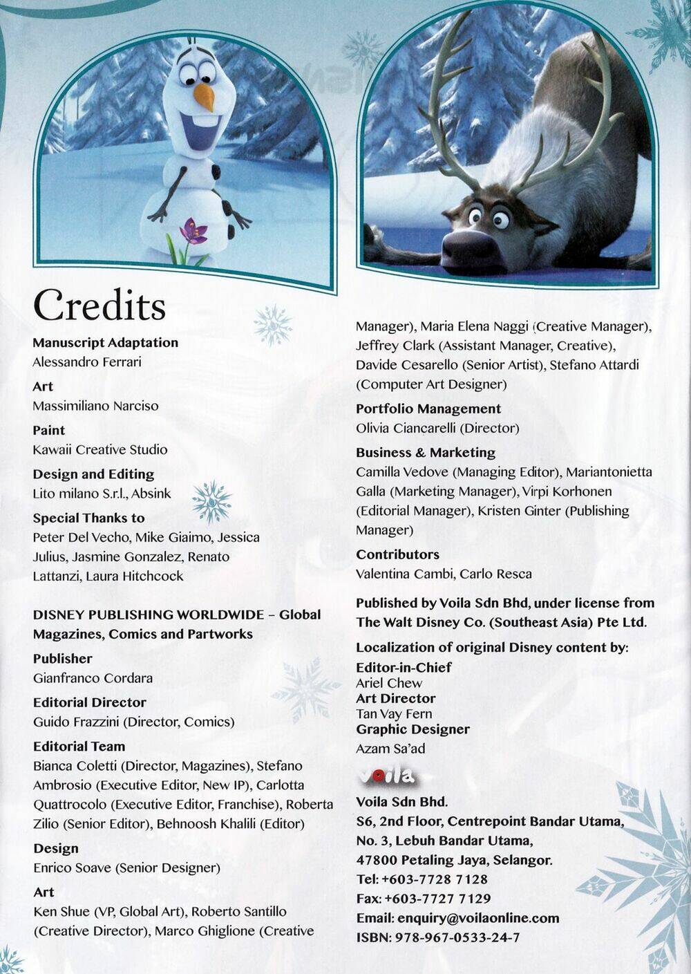 Frozen - Nữ Hoàng Băng Giá: Chapter 1