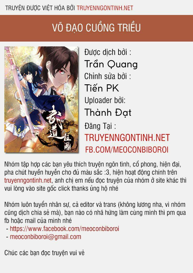 Võ Đạo Cuồng Triều: Chapter 2