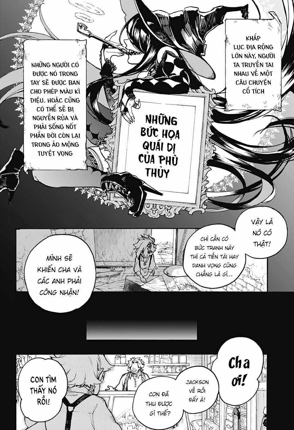 Những Bức Họa Quái Dị Của Phù Thủy: Chapter 21