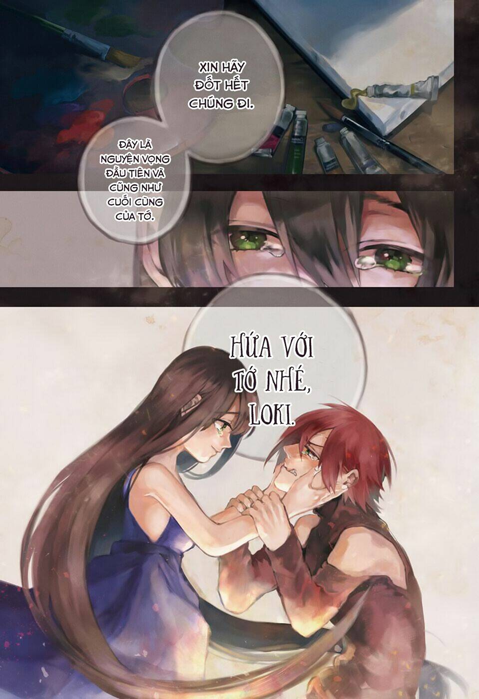 Những Bức Họa Quái Dị Của Phù Thủy: Chapter 1