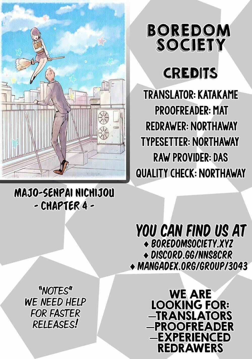 Majo-Senpai Nichijou: Chapter 4