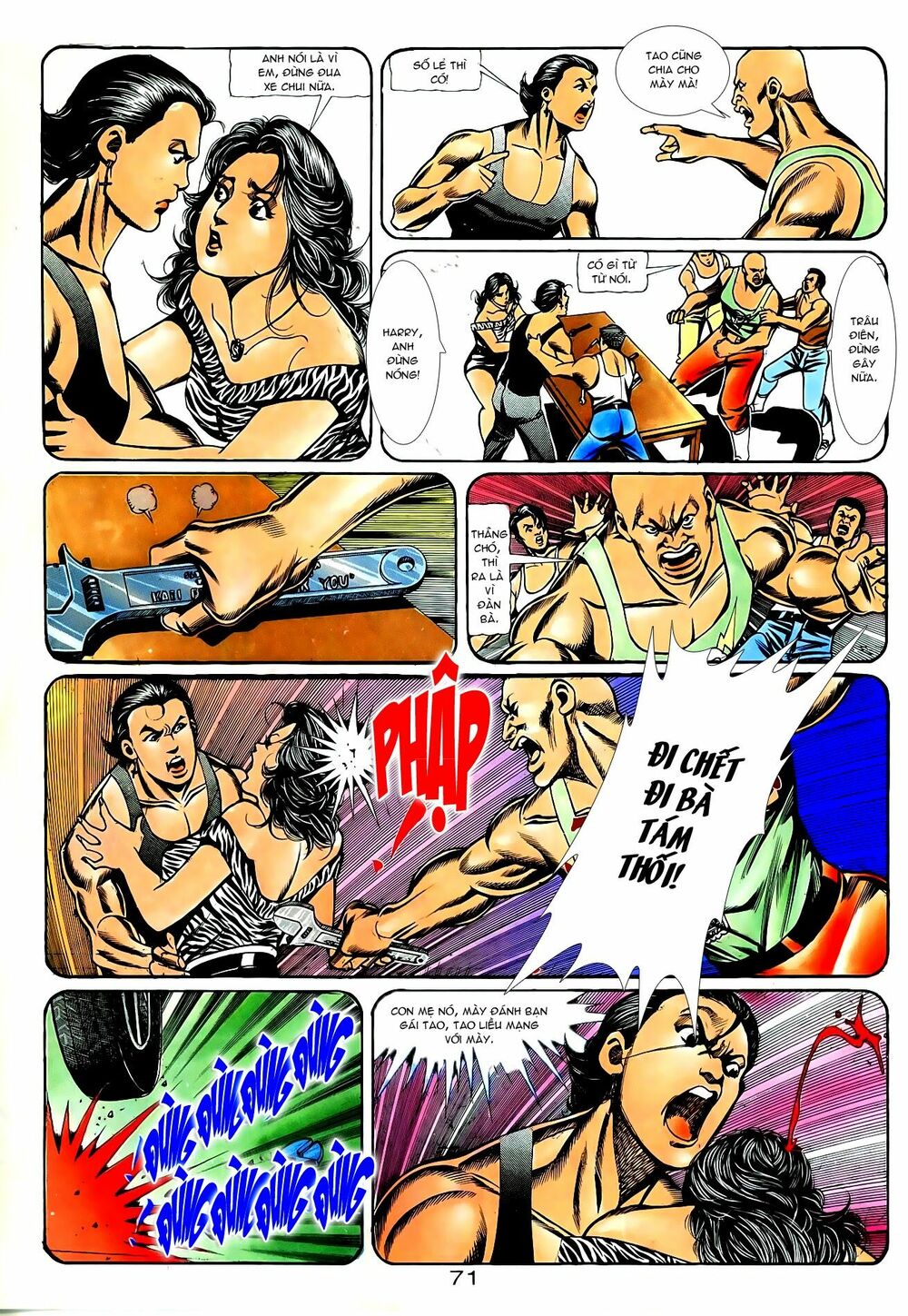Người Trong Giang Hồ: Chapter 71: Siêu cấp bạo hành