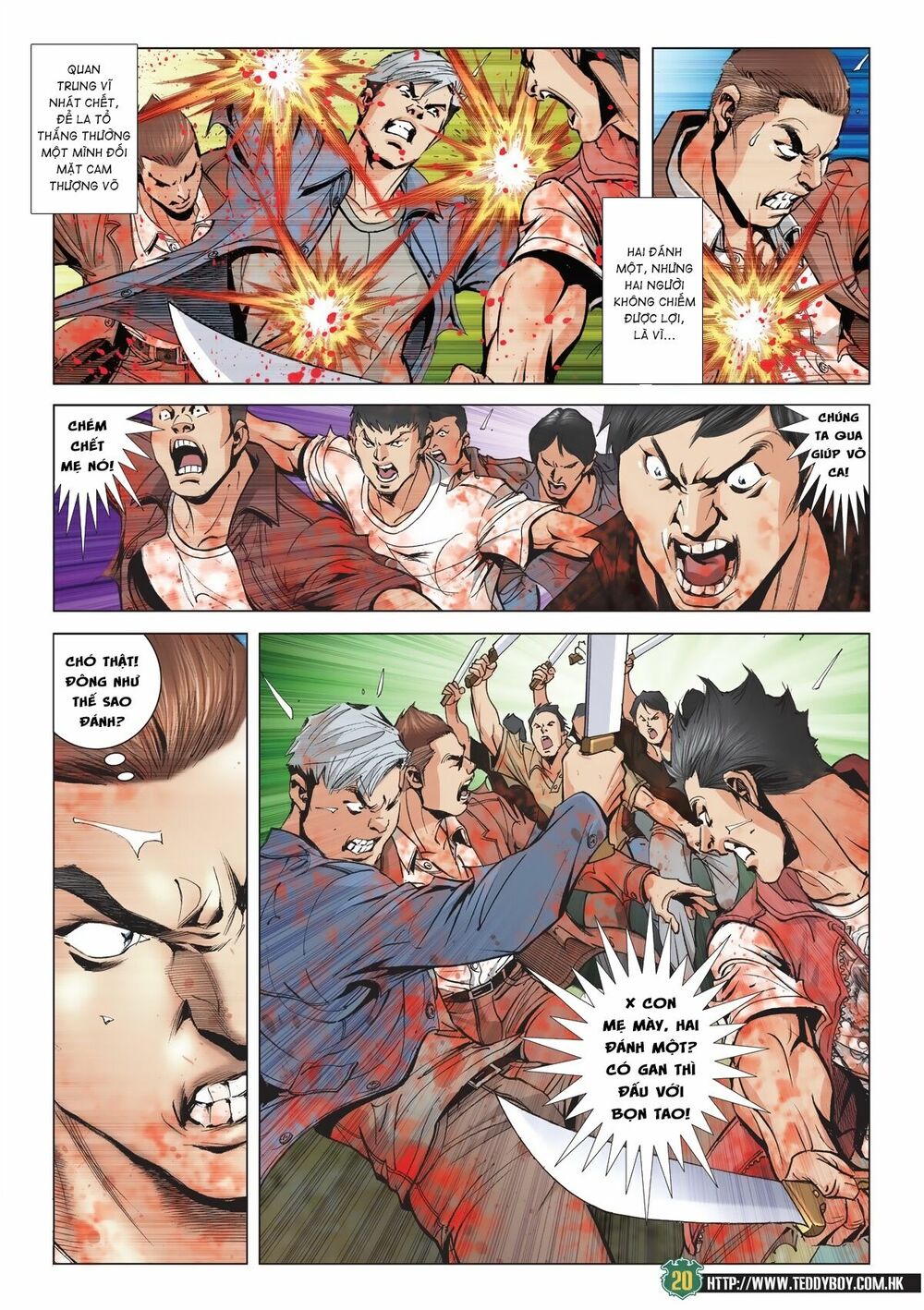 Người Trong Giang Hồ: Chapter 2037: Có mày không tao