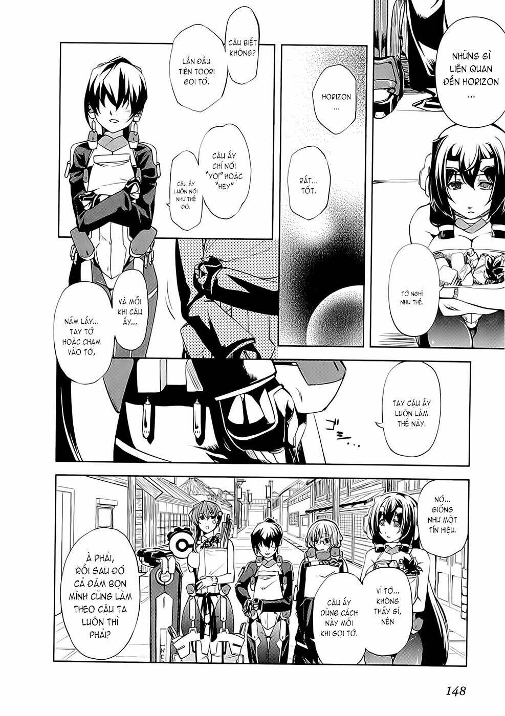 Kyoukai Senjou No Horizon: Chapter 5