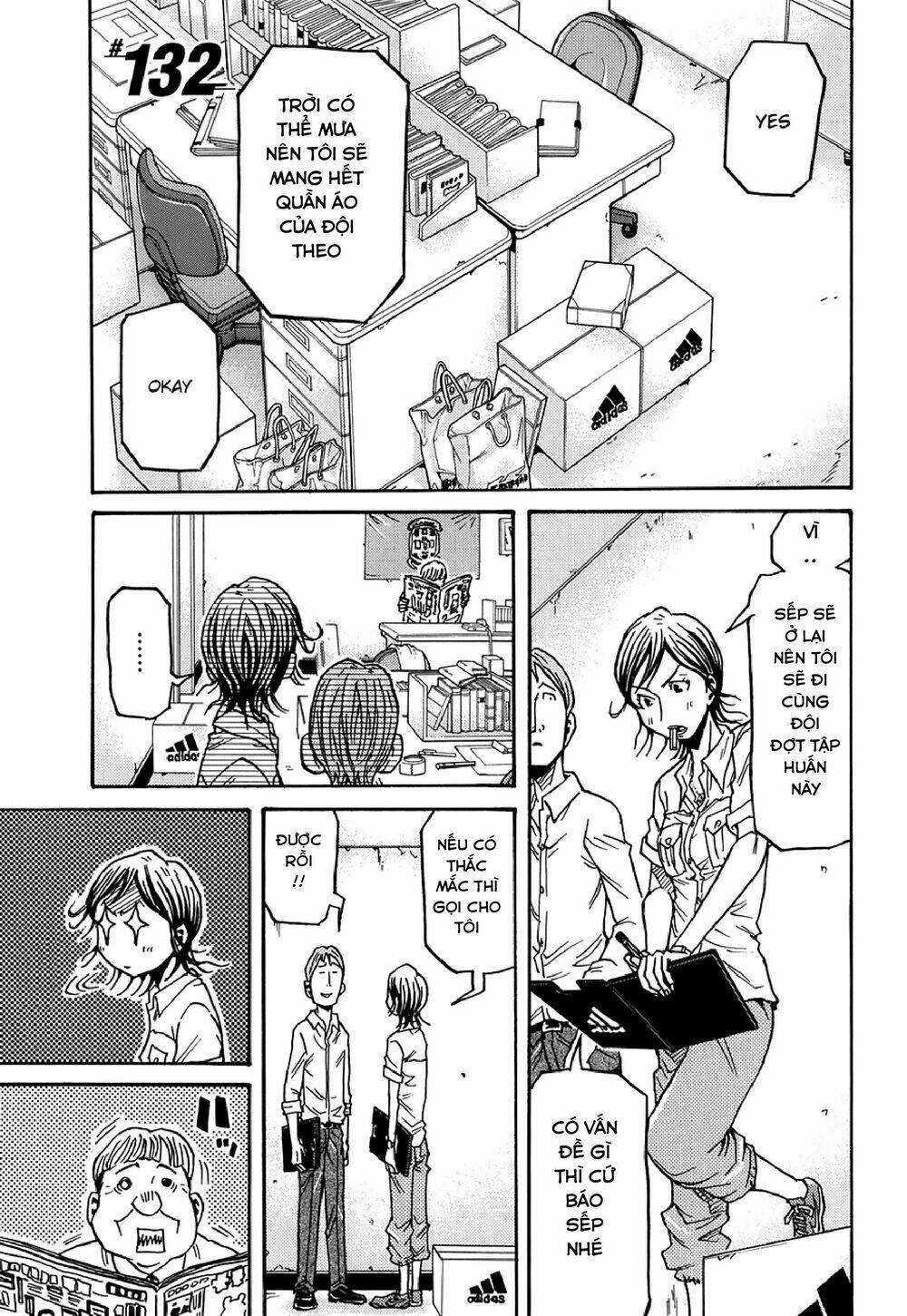 Giant Killing: Chapter 132