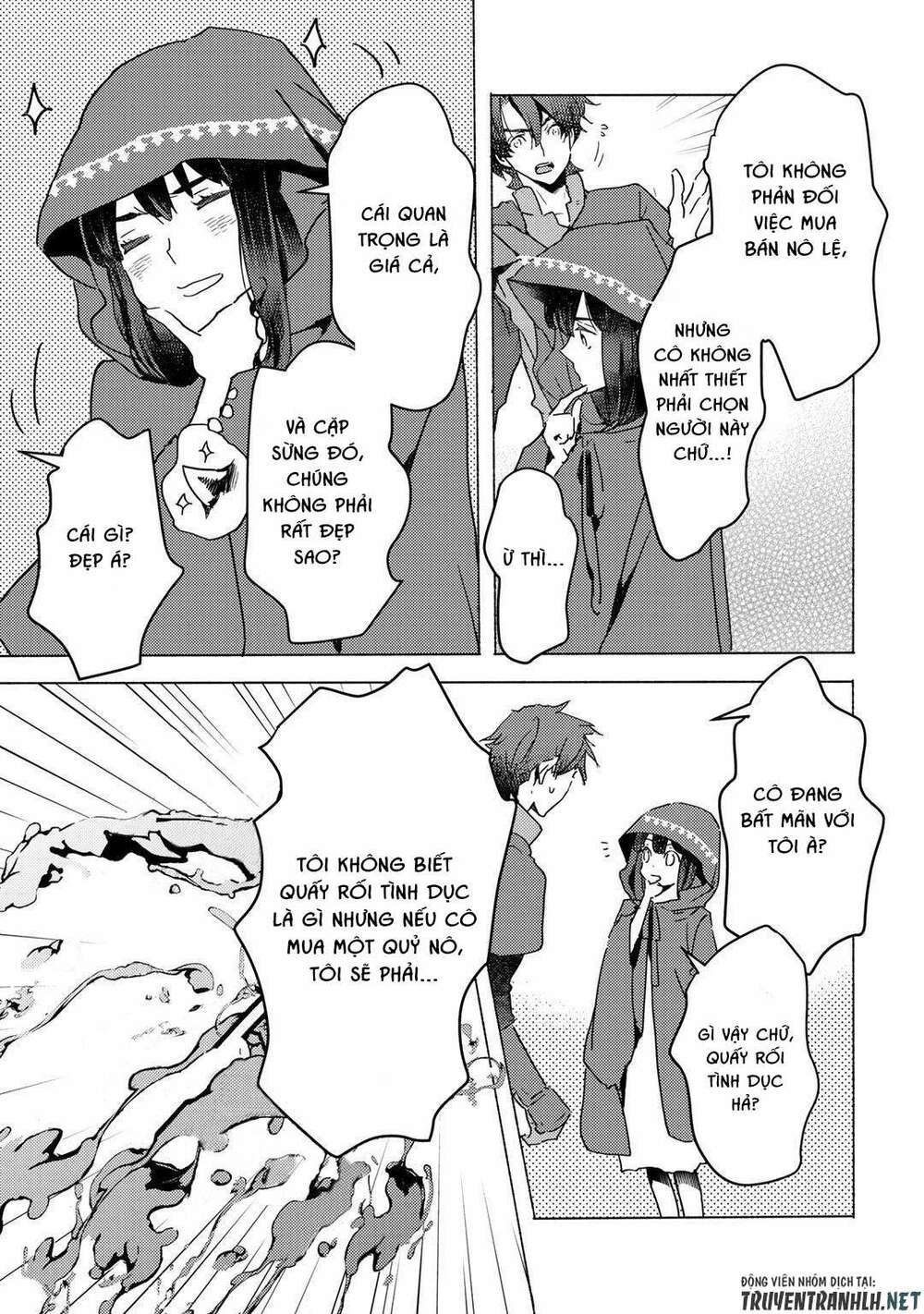 Tôi Từng Là Một Nô Lệ, Nhưng Khi Mua Một Quỷ Nô Thì Phát Hiện Năng Lượng Của Hắn Quá Lớn Nên Muốn Bỏ Hắn Nha....: Chapter 4