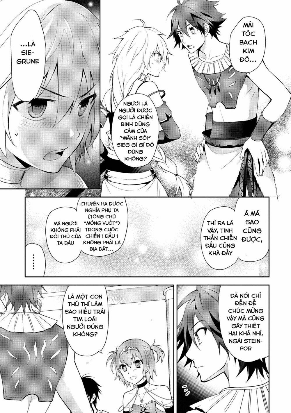 Hyakuren No Haou To Seiyaku No Ikusa Otome: Chapter 9