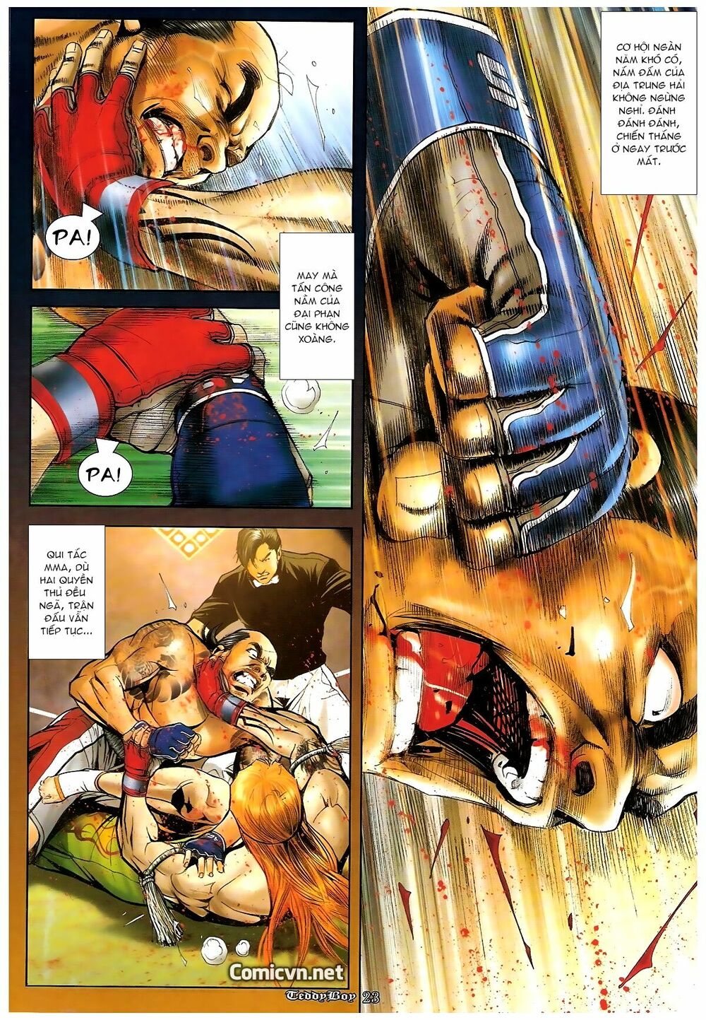 Người Trong Giang Hồ: Chapter 1253: Đánh gục Kim Mông Không