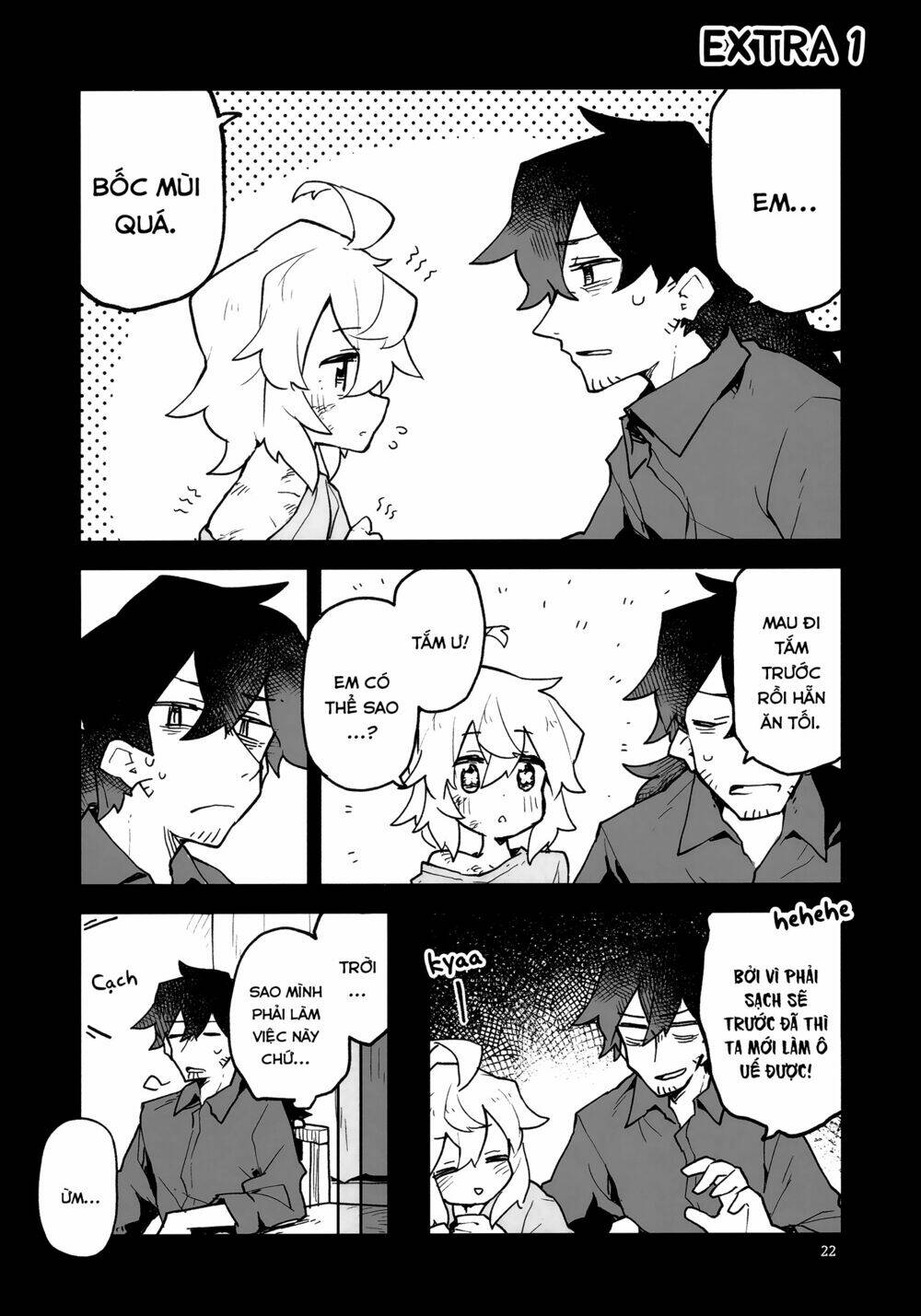 The Story Of A Terrifying Hitman And A Little Girl: Chapter 3.5