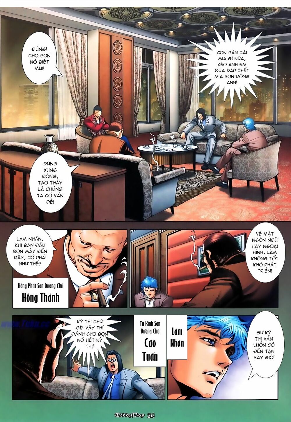 Người Trong Giang Hồ: Chapter 1061: Hỏa đấu Độc Xà Bang