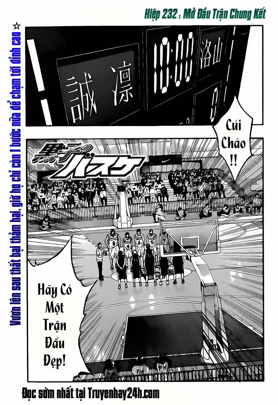 Vua Bóng Rổ Kuroko: Chapter 232