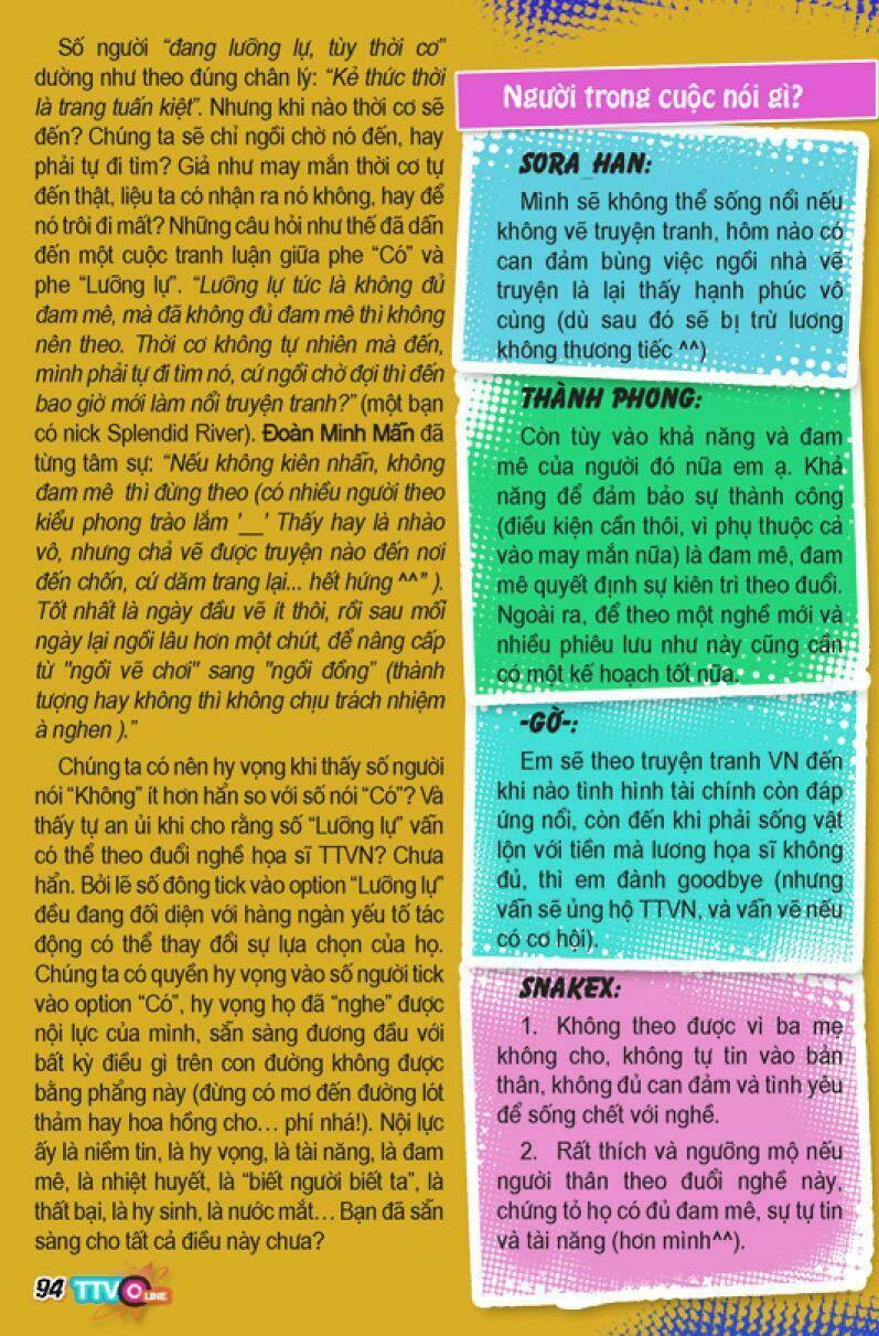 Tạp Chí Truyện Tranh Việt Nam Online - Ttvo: Chapter 1