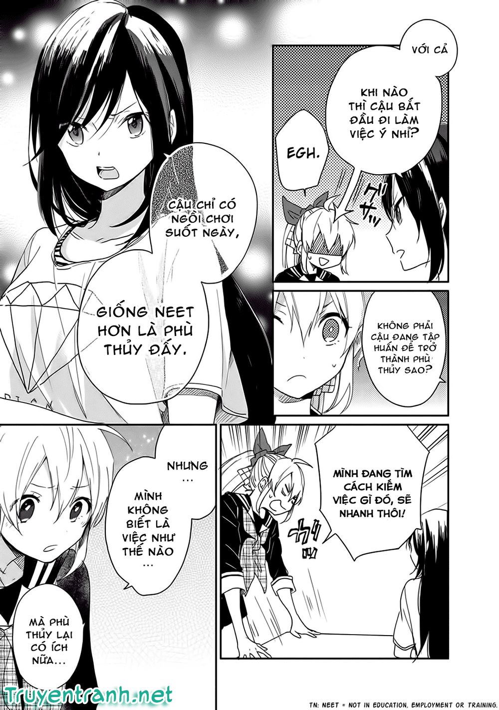 Gendai Majo No Shuushoku Jijou: Chapter 4.1