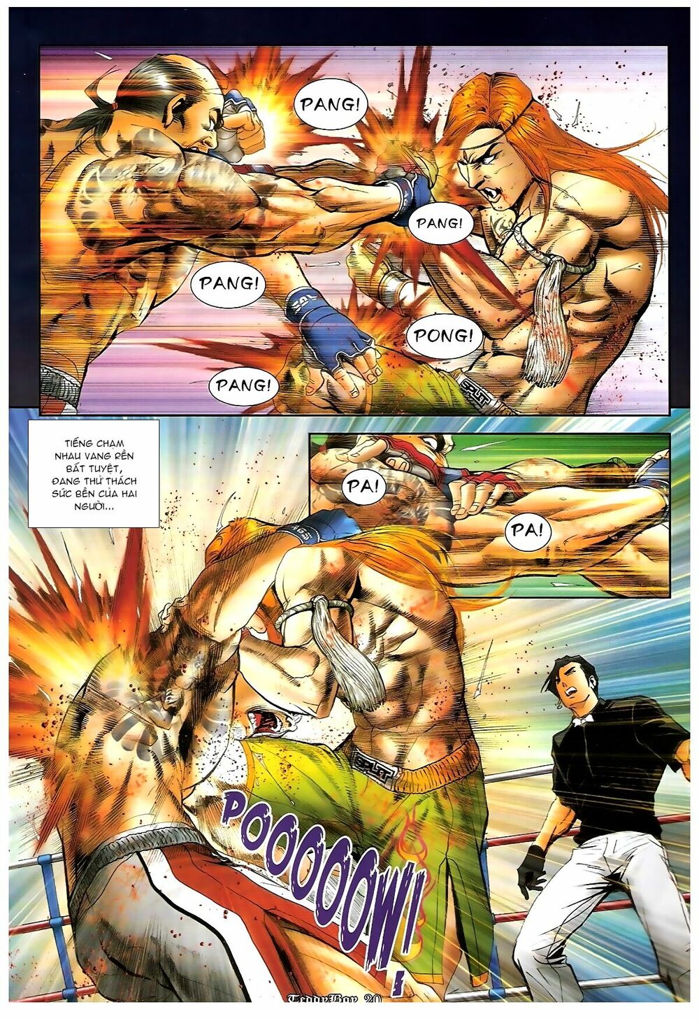 Người Trong Giang Hồ: Chapter 1253: Đánh gục Kim Mông Không