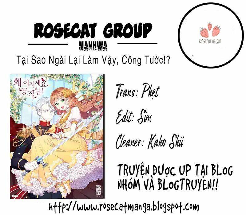 Công Tước, Loạn Vừa Thôi!: Chapter 8