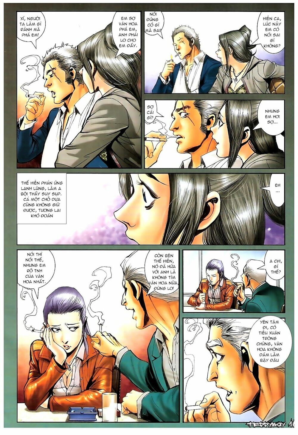 Người Trong Giang Hồ: Chapter 1384: Ai cũng mưu mô