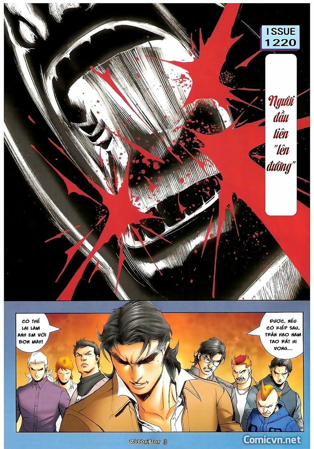 Người Trong Giang Hồ: Chapter 1220: Người đầu tiên lên đường