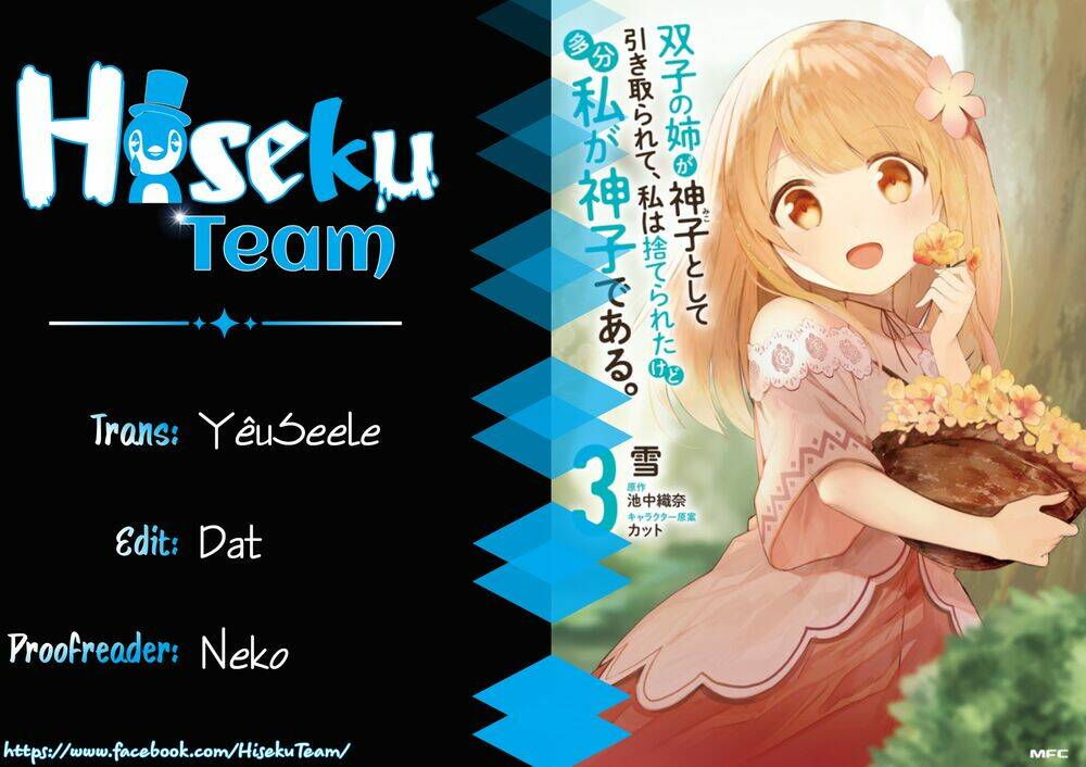 Futago No Ane Ga Miko Toshite Hikitorarete, Watashi Wa Suterareta Kedo Tabun Watashi Ga Miko De Aru: Chapter 10.1