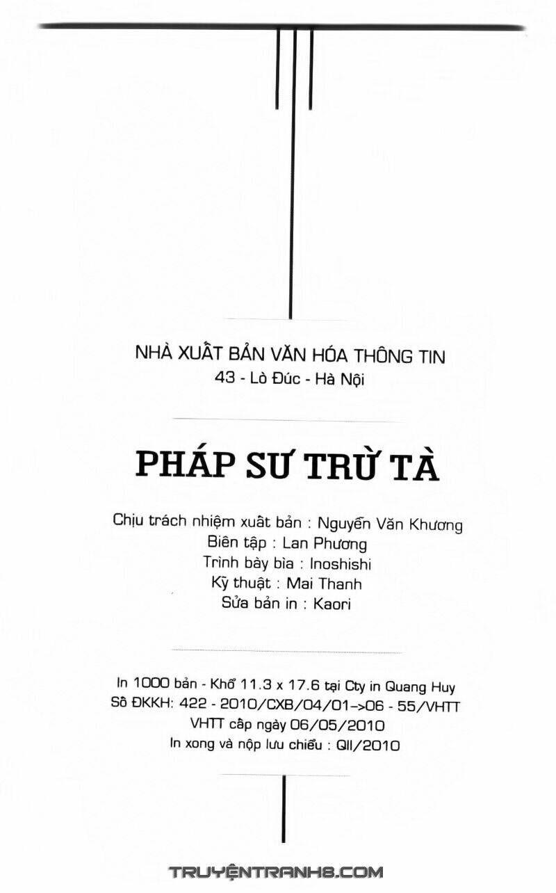 Pháp Sư Trừ Tà: Chapter 8.1