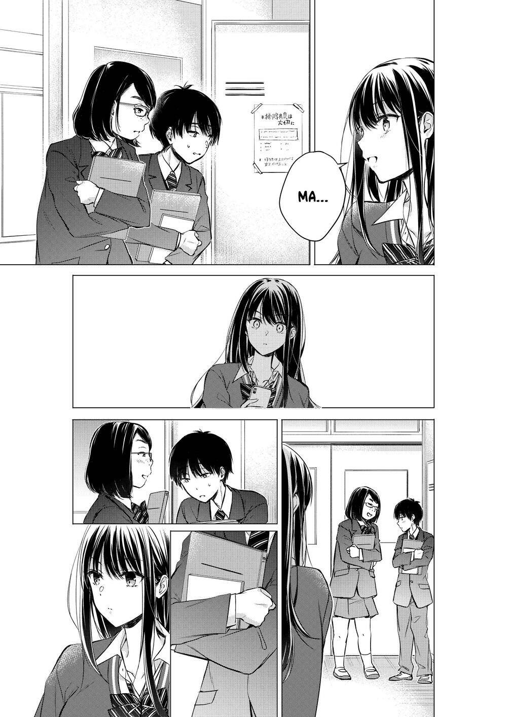 Gotou-San Wa Furimukasetai!: Chapter 8.1