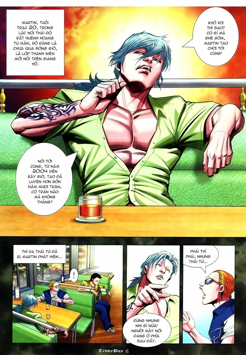 Người Trong Giang Hồ: Chapter 887: Thái Tử vs Martin