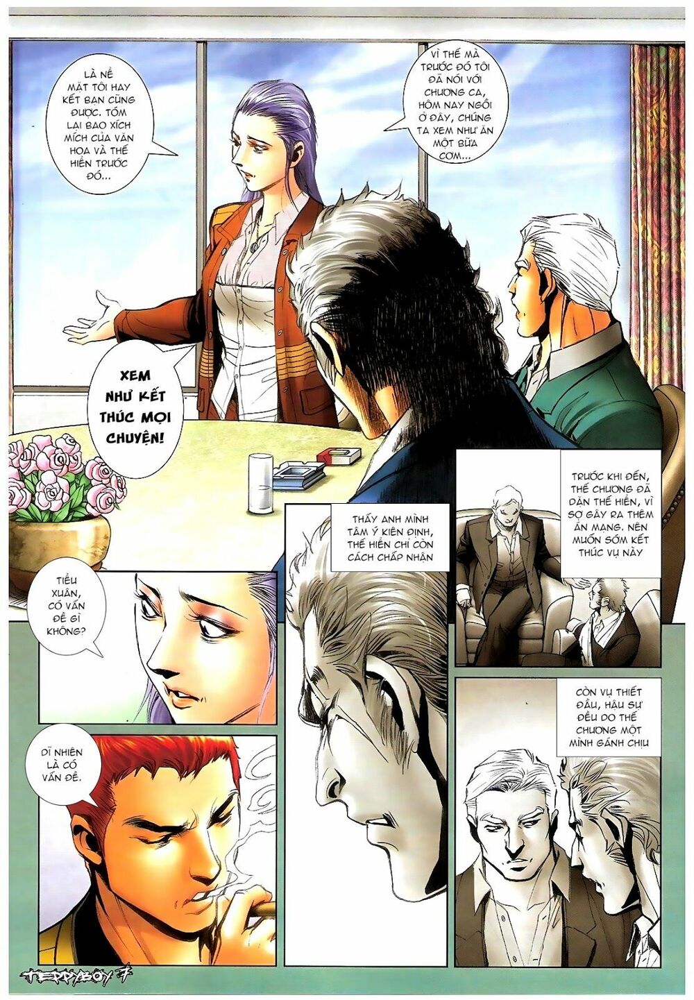 Người Trong Giang Hồ: Chapter 1384: Ai cũng mưu mô