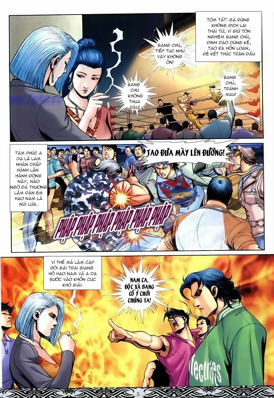 Người Trong Giang Hồ: Chapter 671