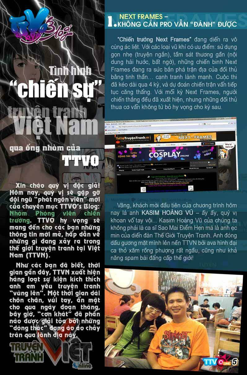 Tạp Chí Truyện Tranh Việt Nam Online - Ttvo: Chapter 3.1