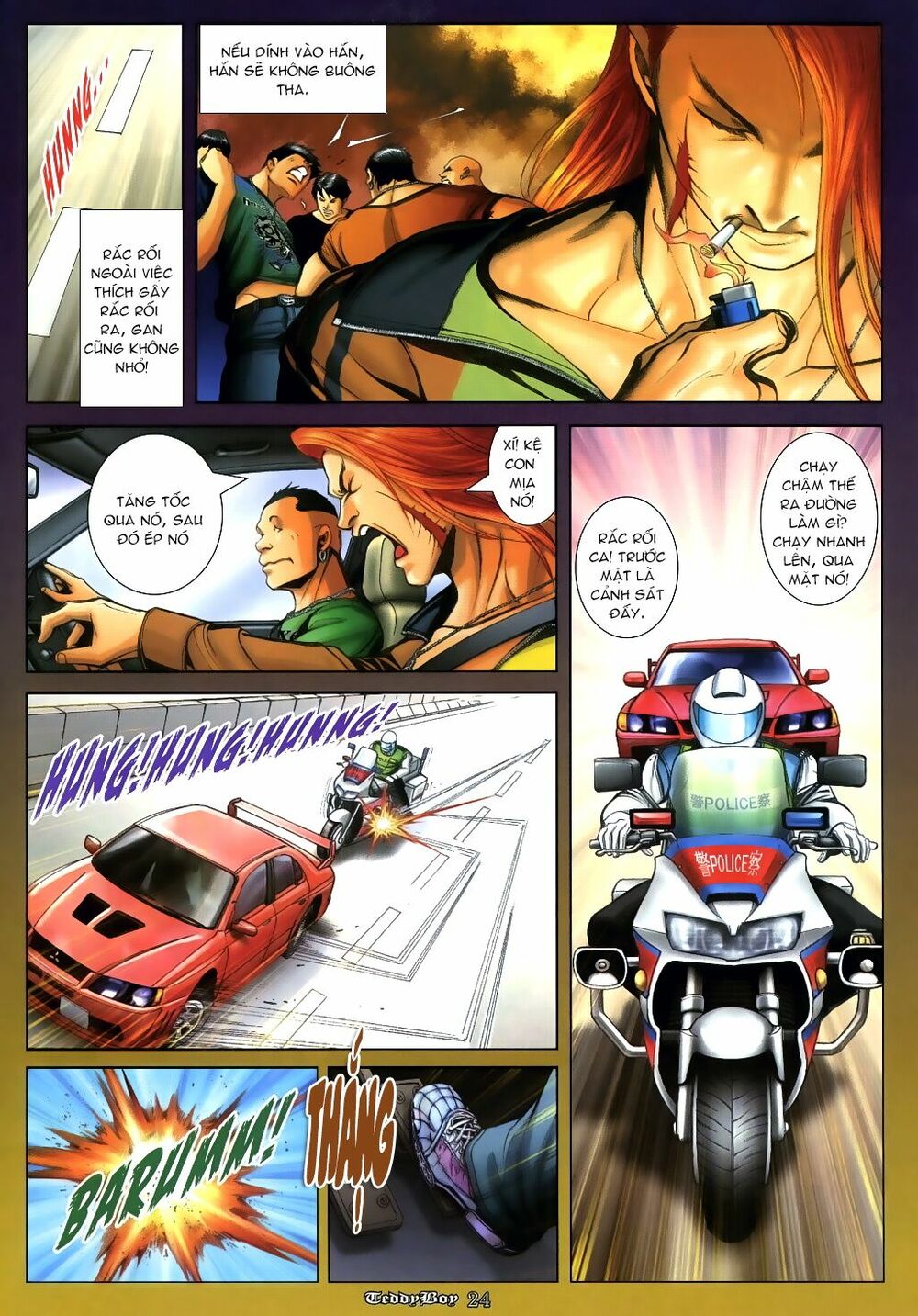 Người Trong Giang Hồ: Chapter 988: Không Xứng Làm Long Đầu