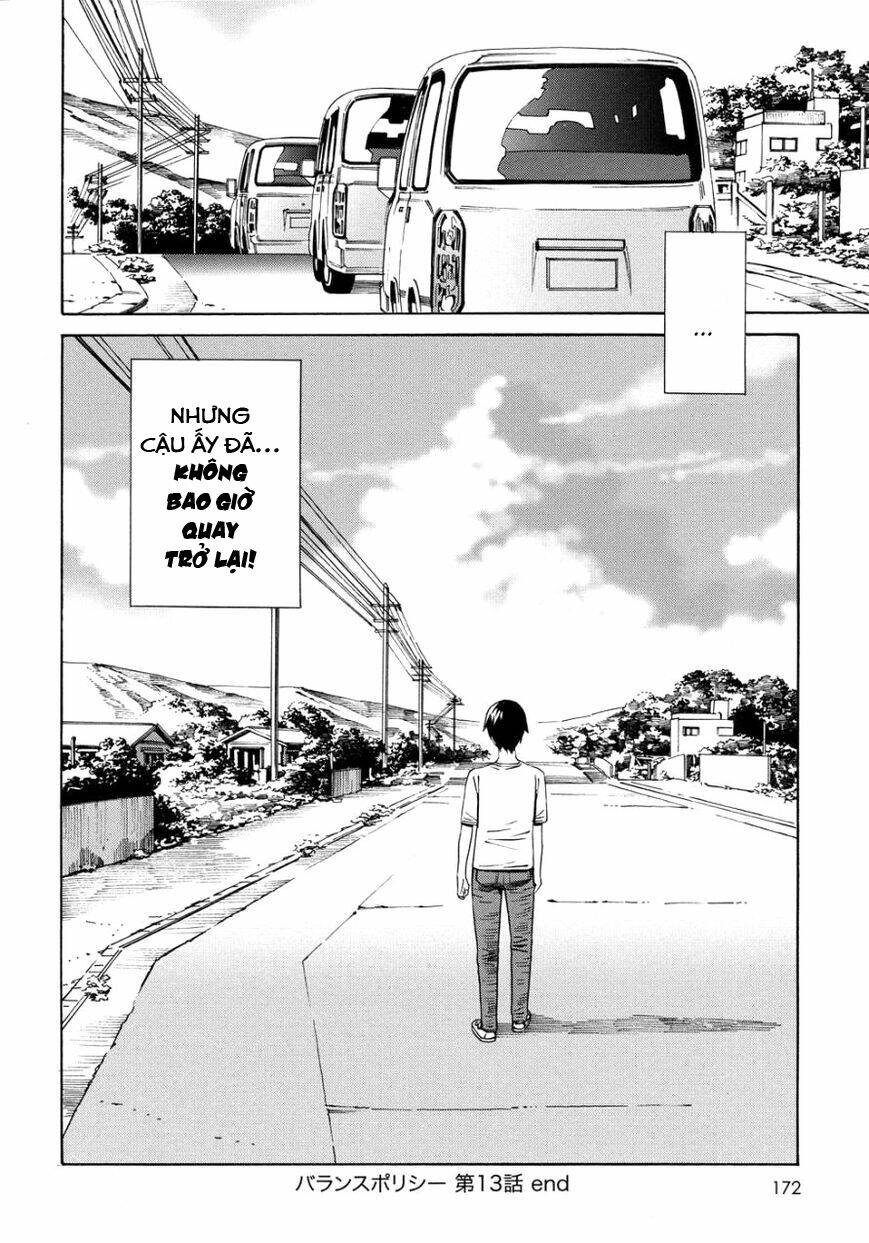 Balance Policy: Chapter 13